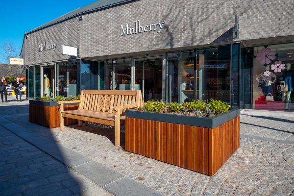 WINDSOR-timber wooden grp PLANTER-by-Europlanters