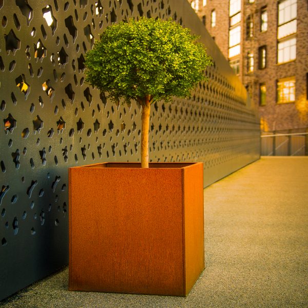 CORTEN-SQUARES-PLANTER-by-Europlanters