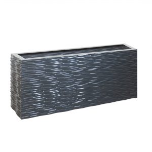 FLEXI TROUGH PLANTER 1500x400x600mm IN GREY GLOSS RAL 7016- Clearance