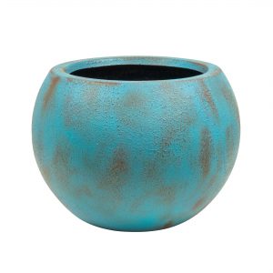 SPHERE50 PLANTER IN VERDIGRIS EFFECT- Clearance