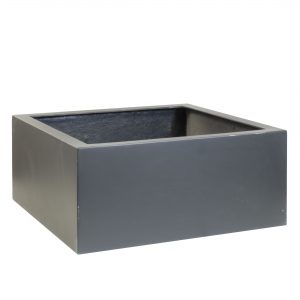 SQUARE PLANTER 700x700x300mm IN RAL 7016- Clearance
